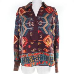 極美品△YOKO CHAN ヨーコチャン YF034461 ラップスカート ロング丈