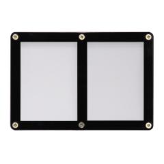 �E���g���v��(Ultra Pro) 2�J�[�h�p���g�t���[���X�N�����[�_�E�� #81200 | 2-Card Black Frame Screwdown Holder