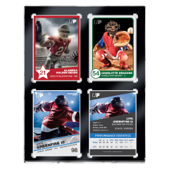 �E���g���v�� (Ultra Pro) 35PT ���g 4�J�[�h UV�����^�b�`�}�O�l�b�g�z���_�[ 1mm�� #15401 | 35PT 4-Card Black Border UV ONE-TOUCH M