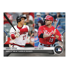 ��J�ĕ�&�W���[�C�E�{�b�g #604 2021�N7�����ԍŗD�G�I��܎�܋L�O �J�[�h Named AL and NL Players of the Month Shohei Ohtani & Joe