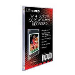 Ultra Pro (�E���g���v��) 1/4�C���` �X�N�����[�_�E�� #81140 �a����^�C�v | 1/4" Screwdown Recessed Holder