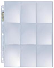 �E���g���v�� (Ultra Pro) 9�|�P�b�g �V�[�g 3�� #83674�@| 18-Pocket Silver Series Page for Standard Size Cards