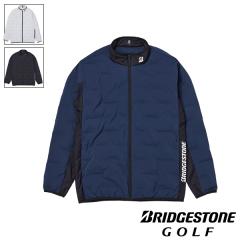 ブリヂストンゴルフ メンズ 25年秋冬 B-02 長袖前開き 中わたブルゾン