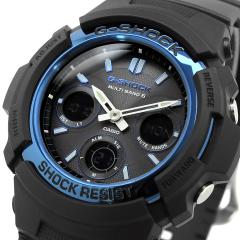 CASIO �r���v �J�V�I G-SHOCK �W�[�V���b�N �X�^���_�[�h �d�g �\�[���[ �}���`�o���h6 �����Y AWG-M100A-1A