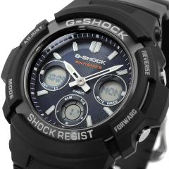 CASIO �r���v �J�V�I G-SHOCK �W�[�V���b�N �d�g �^�t�\�[���[ �}���`�o���h6 �����Y AWG-M100SB-2A