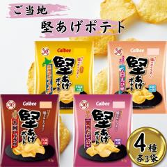 お菓子 詰め合わせ ポテトチップス 九州しょうゆ 送料無料 カルビー 堅