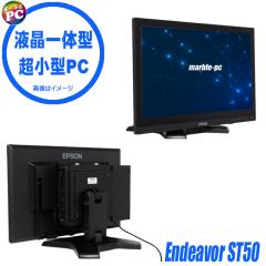 ���Ãf�X�N�g�b�v�p�\�R�� EPSON Endeavor ST50 �t����̌^PC �^�b�`�p�l���Ή� �t��HD 15.6�^ Windows11 Corei3 ������8GB �V�iSSD512GB