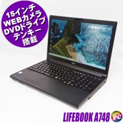 m[gp\R xm LIFEBOOK A748  WPS Office Windows11-Pro 16GB SSD256GB RAi7-8650U tHD15.6^ eL[ WEBJ