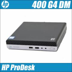 HP ProDesk 400 G4 DM ^fXNgbvp\R  Windows11(Windows10ɕύX) WPS Office 8GB SSD256GB RAi3-8100T