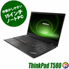 Lenovo ThinkPad T580 Ãp\R WPS Office Windows11-Pro(Windows10ɕύX) 8GB SSD256GB RAi5 tHD 15.6^ eL[t
