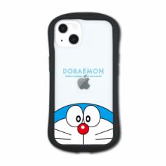 iPhpne13対応スマホケース ドラえもん Doraemon ハイブリッドガラスケース フェイス 送料無料