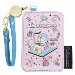 ドラえもん リール付き シングル パスケース タイムマシン Im Doraemon 定期入れ 送料無料