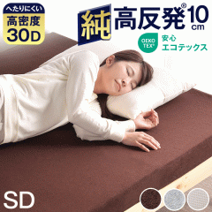 [���[] �}�b�g���X �Z�~�_�u�� ������ �������}�b�g���X �Ɍ�10cm �����x30D 220N �������}�b�g 10cm �}�b�g �x�b�h�}�b�g���X ���� ����