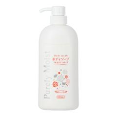 Purely Moist ボディソープ ブルガリアンローズの香り 本体