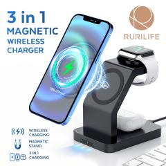 RURILIFE MAGNETIC 3in1 �[�d�� �u������ �X�}�z �A�C�t�H�� �A���h���C�h qi ���C�A���X�[�d�� �X�}�z�[�d�� ���C�����X �u�������[�d��