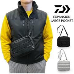DAIWA �_�C�� EXPANSION LARGE POCKET �V�����_�[�o�b�O �T�u�o�b�O �J�o�� �ނ� �t�B�b�V���O �A�E�g�h�A �J�W���A�� �x���g ���� ����