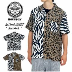 ySALE30%OFFzy1_܂ł䂤pPbgzHouston q[Xg AnVc (ANIMAL)  ALOHA SHIRT Vc AJW  