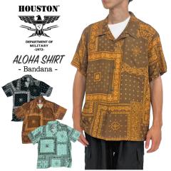 Houston �q���[�X�g�� �A���n�V���c(�o���_�i) ALOHA SHIRT �����V���c �y�C�Y���[ �J�� �A���J�W 41025 ���� �ĕ� ���[���� �n���C�A�� 