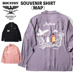 Houston q[Xg X[xjAVc SOUVENIR L/S SHIRT(MAP) xgVc J ~^[ JWA AJW hJ n}  x
