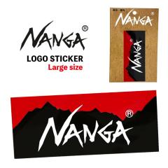 NANGA �i���K NANGA LOGO STICKER �i���K���S�X�e�b�J�[ �X�e�b�J�[ �V�[�� �ԗp �� �K���X �A�E�g�h�A �M�A �L�����v �C���e���A ������