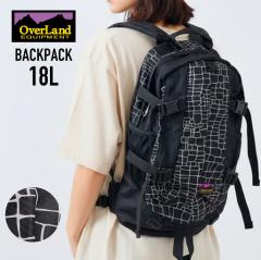 OverLand Equipment �I�[�o�[�����h 18L �X�p�C�_�[�E�F�u�� �o�b�N�p�b�N �����b�N�T�b�N �����Y ���f�B�[�X �ʋ� �ʊw �A�E�g�h�A �R�[