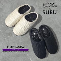 SUBU �~ MANASTASH �R���{ HENP SANDAL �w���v�T���_�� �X�u �}�i�X�^�b�V�� ���[�ܕt�� �~�p �T���_�� �L�����v �E�B���^�[�T���_�� ��