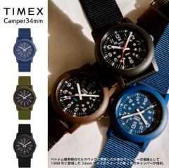TIMEX �^�C���b�N�X �r���v �L�����p�[34mm �h�� �y�� �~���^���[�E�H�b�` �A�E�g�h�A �X�|�[�c �ނ� �t�B�b�V���O �J�W���A�� �����Y ��