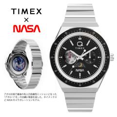TIMEX �^�C���b�N�X Q TIMEX x NASA �R���{ �r���v �N�H�[�c �A�i���O�E�H�b�` 50m�h�� �A�|��17�� �i�T ���\ �E�H�b�` �G���K���g �a�m 