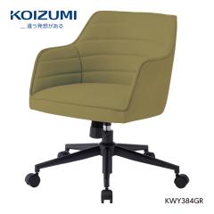 �y���K�㗝�X�z�R�C�Y�~�t�@�j�e�b�N ��]�`�F�A KWY-384GR �O���[�� TONAL ���[�o�b�N �X�G�[�h �����݃J���[ �C���e���A