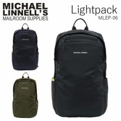 MICHAEL LINNELL マイケルリンネル MLEP-06 Lightpack デイパック バックパック リュック メンズ レディース ブラック 黒 カーキ ネイビ