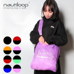 NAUTILOOP ナウティール−プ Eco Bag エコバッグ トートバッグ エコバック ショッピングバッグ レジバッグ 折りたたみ 収納 レディース 