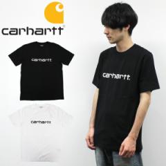 Carhartt WIP カーハート WIP S/S SCRIPT T-SHIRT S/Sスクリプト Tシャツ カットソー 半袖 メンズ ブラック ホワイト I023803 プレゼント