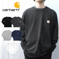 Carhartt カーハートWorkwear Long-Sleeve Pocket T-Shirt ロングスリーブ ポケットTシャツ ルーズフィット カットソー 長袖 メンズ プレ