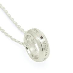 ���b�Z�[�W�l�b�N���X �V���o�[�A�N�Z�T���[ �u���b�N�_�C�������h �V���o�[925 �V���v�� �����Y ���f�B�[�X �M�t�g �a���� �L�O�� 