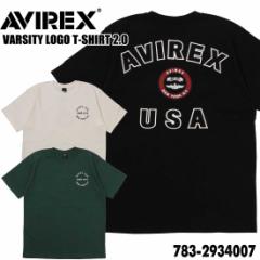 AVIREX ABbNX ArbNX  TVc 783-2934007 6123346 @[VeB[ S TVc2.0 N[lbN Y ~^