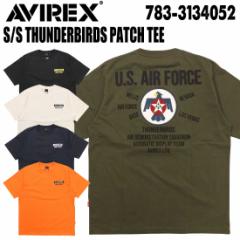 AVIREX ABbNX ArbNX  TVc 783-3134052 S/S THUNDERBIRDS PATCH TEE TEE TVc Y AJW ~^