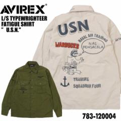 AVIREX ABbNX ArbNX  Vc 783-4120004 ~^[ Vc t FATHIGUE SHIRT OtBbN vg HD 