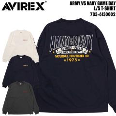 AVIREX �A���B���b�N�X �A�r���b�N�X ���� T�V���c 783-6130002 �N���[�l�b�N �~���^���[ �����Y �g�b�v�X �J���b�W ARMY vs NAVY ����T 