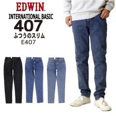 EDWIN �G�h�E�B�� �W�[���Y 407 �X���� �e�[�p�[�h E407 �f�j�� �C���^�[�i�V���i���x�[�V�b�N ���{�� 300 393 398 �����Y �{�g���X