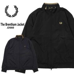 FRED PERRY �t���b�h�y���[ �W�b�v�A�b�v�W���P�b�g J2660 The Brentham Jacket �W���[�W �����Y ���S ���b�V���� ���T�C�N���i�C���� ��