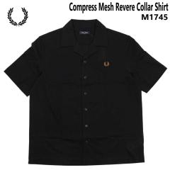 FRED PERRY �t���b�h�y���[ ���� �V���c Compress Mesh Revere Collar Shirt M1745 �����V���c���n ���S �����|�C���g ���K�̔��X �X�g��
