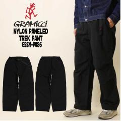Gramicci �O���~�` �p���c �i�C�����p�l���g���b�N�p���c NYLON PANELED TREK PANT G6SM-P069 Durable Recycled Nylon �����Y �{�g���X