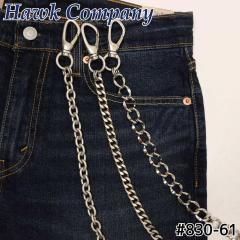 ���[���֔��� �z�[�N�J���p�j�[ Hawk Company �E�H���b�g �L�w�C �`�F�[�� 830-61 �J�W���A�� �X�g���[�g �o�C�J�[�Y�t�@�b�V���� �����Y