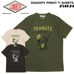 ���[���� ���� LUMBER �����o�[ ����  T�V���c PEANUTS �X�k�[�s�[  251629 SNOOPY PRINT T-SHIRTS �ނ� �����Y �N���[�l�b�N �J�W���A��
