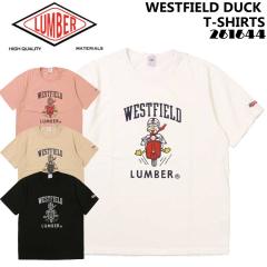 ���[���� ���� LUMBER �����o�[ ����  T�V���c WESTFIELD DUCK  T-SHIRTS �v�����gT�V���c 261644 �����Y �N���[�l�b�N �J�W���A��