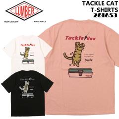 ���[���� ���� LUMBER �����o�[ ����  T�V���c TACKLE CAT T-SHIRTS �v�����gT�V���c 261653 �����Y �N���[�l�b�N �J�W���A��
