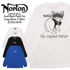 Norton �m�[�g�� �� ���� T�V���c �J�b�g�\�[ 251n1107b JAPAN���H ���b�N�o�b�N PUNK CAT �h�J ����T ���S �A���J�W �o�C�J�[ �����Y ��