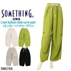 SOMETHING �T���V���O �o���[���p���c SNG745 ���l�� �o���[�� ���C�h�J�[�u�p���c �G�^�b�N ������ �ăp���c �g�����h ���f�B�[�X