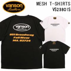 [֔ VANSON o\  TVc hC bV VS23801S z  MESH T-SHIRTS AJW oCJ[ n[to[ v