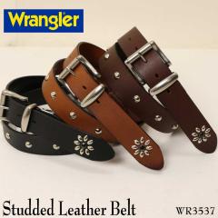 Wrangler �����O���[ �x���g �X�^�b�Y ���U�[ �x���g WR3537 3.5cm 35mm �{�v ���v �����Y �t�@�b�V���� �O�b�Y ����